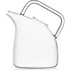 Ichendorf Milano Brocca, Collezione Alambicco, 120 cl, H20 cm, Trasparente, Vetro Borosilicato, Modellato a Lume