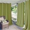Elrene Connor Tenda a Pannello per Interni ed Esterni, Protezione UV, con Occhielli, per Patio, pergola, Portico, terrazza, Lanai e Cabana, Poliestere, Lime, W 52 x L 108 (1 Panels)
