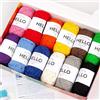 Hello Yarn Hello 100% cotone 12 gomitoli, assortimento