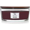 WoodWick Candela profumata Ellispe con stoppino crepitante | Black Cherry | Durata della fragranza: fino a 50 ore