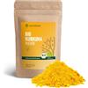 vom-Achterhof Polvere di Curcuma biologica 250g | radice di curcuma finemente macinata in qualità biologica | per preparare un latte dorato, come aggiunta al tè, piatti asiatici, zuppe piccanti | vom Achterhof
