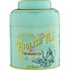 New English Teas Vintage Victorian Tea Caddy con 80 bustine di tè Inglese, 20 cm x 14 cm x 14 cm x 14 cm, verde menta