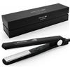 Corioliss C Style | Piastra per capelli sottili | Piastra in titanio per capelli sottili | Ferro professionale con controllo della temperatura (Black Soft Touch)