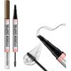 Boobeen 2-in-1 Penna per sopracciglia e gel trasparente per sopracciglia, matita per microblading per sopracciglia e mascara trasparente per sopracciglia e ciglia,sopracciglia in modo naturale.