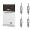 PMU PERMANENT MAKEUP PMU 15 Pezzi Cartucce Aghi 5F Solo per Nostra Macchinetta Tatuaggio di K7