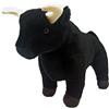 Wild Republic Cuddlekins Toro Spagnolo, Peluche, 30 cm, Giocattolo di Peluche, Riempimento con Bottiglie d'Acqua Riciclate Filate