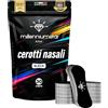 Millennium Star Millenniumstar Cerotti Nasali Magnetici, 15 Pezzi, Neri, per Sport e Sonno, Resistenti al Sudore, Migliora Respirazione e Riduce Russare (Nero stondato)