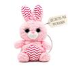 KUKI Peluche Riscaldabile al Microonde (15 cm) - Morbido e Caldo, Ideale per Alleviare le Coliche nei Neonati - Coniglio di Peluche da Abbracciare e Dormire - Sacchetto di Semi Estraibile