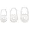 OTOTEC 3 gommini auricolari in silicone compatibili con Plantronics Voyager Edge V3200/V3240/V3280, auricolari wireless Bluetooth trasparenti