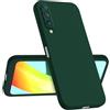 Longstong Custodia Compatibile con Samsung Galaxy A50 / A50S / A30S (6.4), Sottile Antishock Personalizzata Design Minimalista - Verde scuro