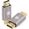 AXFEE 2Pezzi Adattatore Mini Maschio a HDMI Maschio, Adattatore HDMI 8K @60Hz, Compatibile con Porta HDMI, Prolunga HDMI Supporto 8K/4K, Alta Risoluzione, per PC, Tablet, Videocamere, Monitor, TV