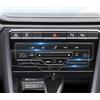 BIBIBO T*iguan 2 Premium Climatizzatore Pellicola Protettiva per VW T-ROC/T*iguan 2 / Allspace/Polo, PET Protezione schermo auto, T*iguan 2 Antigraffio, 2 pezzi