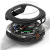 Ringke Slim & Glass Compatibile con Cover Samsung Galaxy Watch Ultra 47mm, (Combo) Custodia Protezione Calza Anti Graffio PC Rigida con Protezione Dello Schermo in Vetro Temperato - Matte Black