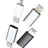 HOYULLI Adattatore USB C Femmina a Lightning Maschio (3 Pack)per iPhone 14 13 12 11 Pro Max per Apple per iPad Air Tipo C Caricatore Cavo Dati Connettore Ricarica Convertitore Lighting Spina Caricabatterie