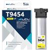 LCL T9454 Giallo Alta capacità Cartuccia d'inchiostro per WF-C5790DWF | Sostituzione per Epson T9444 T9454 per Epson WorkForcePro WF-C5210 WF-C5210DW WF-C5290 WF-C5290DW WF-C5710 WF-C5710DWF(1Pack)