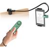 hogance Supporto per Kindle, Includi Telecomando Pagina Turner (HKRC004, Verde), Supporto Regolabile per Leggere a Letto e Telecomando RF Volta Pagina per Kindle/iPad/Tablet, Regalo per i Lettori