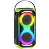 TYOTY Altoparlante Bluetooth 160W forte Boombox senza fili portatile grande potente suono basso profondo TWS grandi altoparlanti di festa a casa all'aperto con luci a LED del subwoofer (Nero)