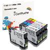 icartouche Compatibile Cartuccia d'inchiostro Per Epson T0715 Stylus D120 DX4050 DX4450 DX5050 DX6050 DX7400 Office BX300F BX600FW SX100 SX110 SX200 SX210 SX400 SX415 SX510W SX600FW (2BK 1C 1M 1Y)