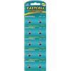 EASTCELL LR754 AG5 Pile a bottone 1,5V - 10 pezzi - 393A SR754 ricambio - Batteria per orologi, giocattoli e calcolatrici