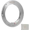 PHOLSY Adattatore Manuale Compatibile con Obiettivo C/Y su Canon EOS (EF) | Compatibile con Obiettivo Contax / Yashica CY e Fotocamera Canon EF (EOS), Contax a EF, Yashica su EF, CY su EOS