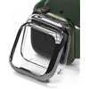 Ringke Slim per Cover Apple Watch 9/8 / 7 45mm - Clear & Dark Chrome | Custodia, 2 pezzi, sottile, leggero, rigida PC
