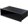 Audioproject A184 - Vano portaoggetti universale per Mascherina Autoradio Radio 1 DIN telaio porta radio per Golf 4 Passat VW Polo Lupo Volvo Skoda Seat FIAT Mazda Ford Audi Mercedes ISO 187x102x58mm