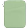 Dadanism 9-11 Custodia Protettiva Borsa Tablet Per iPad (A16) 11, iPad Air 11 M4/M3, iPad Pro 11 M5/M4, iPad 10a Gen 10,9, iPad 9/8/7a Gen 10,2, Galaxy Tab A11+ 11, Tab M11 11,Verde Chiaro