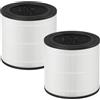 lasesasies FY0611 - Filtro di ricambio compatibile con Philips serie 600 AC0650/10 AC0651/10, filtro HEPA 3 in 1, con filtro ai carboni attivi FY0611/30, 2 pezzi