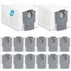BTRSOLUS 14pcs High Quality Dust Bags for Roborock S8 MaxV Ultra/Qrevo/Qrevo Pro/Saros 10R / Saros 10 / QV35A / Qrevo S/Qrevo Slim/Qrevo Curv S5X / Qrevo Edge/Qrevo MaxV Vacuum Docking Station