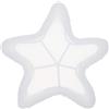PATIKIL Vassoio a Forma di Stella Marina in Resina, Stampi in Silicone per piattini portagioie in Resina e contenitori per Gioielli, Stampi per colata Vuoti per Creare Decorazioni, Bianco