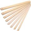 QUARKZMAN 8 Pezzi Bastoncini Guida per Argilla 13 x 0.8 3 6 9 12mm | Spessore Strumenti Ceramici Guide Per Spessore Argilla, Per Insegnamento Di Ceramica, Rullo In Legno Per Argilla, Fai Da Te