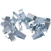 VekAuto Fermaglio Per Rivestimento Portellone Per Audi A3 06-13 20 Pz | Metallo Argento, OE 4B0867276A, Per Volkswagen Golf 99-06, Jetta 99-05, Passat 98-05, Per Audi A4 96-16, A6 95-18, Q5 09-17
