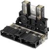 Partuto Assemblaggio Terminale Fusibile Batteria per Nissan G35 1 Pezzo | Per Nissan FX35 FX45 NV200, Colore Nero, Materiale Plastica Metallo, OE 24380BB50A/2438079913