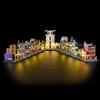 BRIKSMAX Kit luci 2.0 per negozi magici Lego-76444 Diagon Alley - Innovativo kit di illuminazione a LED compatibile con Lego Harry Potter Building Set - Set Lego non incluso