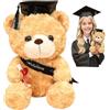 Forhome Orsacchiotto，Orsacchiotto per la Laurea，23cm orsacchiotto peluche，Regalo di Laurea，gadget laurea，Teddy super morbido，Giocattolo di Peluche per la Laurea o Gli Studi