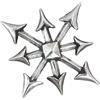 Kiss of Leather - Ciondolo a forma di stella caos in argento Sterling 925, n. 59
