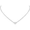 Suplight Collana con Lettera B Collana Argento 925 Donna Collana Cuore Girocollo Argento Semplice Collana Iniziale B con Confezione Regalo