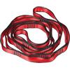 PATIKIL 22KN - Cintura estensibile regolabile con catena a margherita, 1,5 m, in nylon, per allenamento a casa, pilates, ginnastica, colore rosso