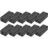 DIGITUS Modulo di connessione LSA Cat 7-10 Pezzi - Schermato - Connettore a dislocazione di Isolamento Cat7 LSA - da AWG 22 a AWG 26 - per Cavi Ethernet, Cavi di Rete, Cavi di Installazione - Nero