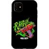 Call Of Duty RayGun Neon Green Fire Retro Logo Custodia per iPhone 11