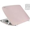 Hsmienk Custodia per laptop da 15,6 pollici, protettiva e resistente agli urti, a libro, compatibile con computer portatili, notebook, Ultrabook e Chromebook HP, ASUS, Lenovo e Acer, rosa