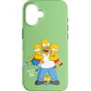 The Simpsons Custodia per iPhone 16 The Simpsons Homer Simpson World's Best Dad Father's Day