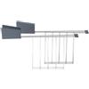 Alessi PLISSÉ Pinze per tostapane 2 fette - grigio