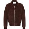Schott NYC Lcflycitys-Dark Brown-l Giacca, Marrone, L Uomo