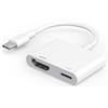 Wahbite Adattatore Apple USB-C a HDMI 4K a 240Hz per iPhone 15 16 MacBook Pro Air iPad Pro, certificato MFi Type-C Digital AV HDMI 2.1 cavo compatibile con Samsung Galaxy S25, Nintendo Switch, Pixelbook, XPS