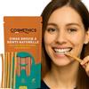 Cosm'Ethics 5 Siwak 100% naturale - Bastone Siwak del Marocco, dentifricio naturale, sbiancamento dei denti, alito fresco, Miswak/Meswak, cura orale ancestrale, spazzolatura, zero rifiuti, igiene