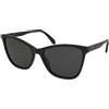 Polaroid PLD 4194/S 807/M9 | Occhiali da Sole Graduati o Non Graduati | Prova Online | Plastica | Cat Eye | Nero | Adrialenti