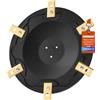 FourShow [AGGIORNAMENTO] Disco Lama + 6 Pezzi di Lame Compatibili con ECOVACS Goat O500, O800, O1200, G1-800, G1-2000, G1, Disco Lama per Robot Tagliaerba, Disco Girevole per Robot Tagliaerba