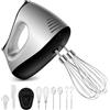 NWOUIIAY Sbattitore Elettrico, Frusta Elettrica 500W con 5 Velocità e Funzione Turbo, Frullatore con 9 Accessori Fruste e Ganci in Acciaio Inox perfetto per Uova, Torte, Pane Pastae Impasti