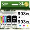 hehua Cartucce per Stampanti Multipack 903XL Compatibile per HP 903XL HP 903 XL per HP Officejet 6950 Cartucce per Stampanti HP Officejet Pro 6970 Cartucce per Stampanti Multifunzione Officejet 6960